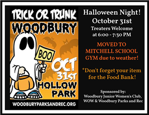 Trick or Trunk MOVED to Mitchell!